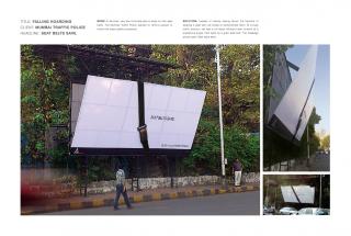 MUMBAI TRAFFIC POLICE: FALLING HOARDING